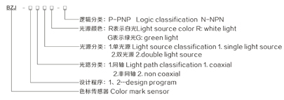BZJ 411 Color Mark Sensor